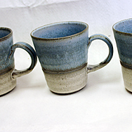 マグカップ[青×ゴマ白]