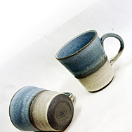 マグカップ[青×ゴマ白]