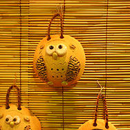 壁掛けフクロウ