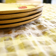 イチゴだえん皿