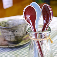 スプーン[辰砂]