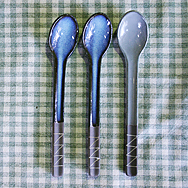 スプーン[青萩]模様