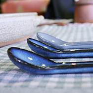 スプーン[透明グレー]