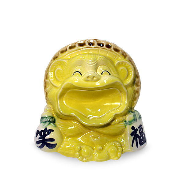 福笑たぬき[黄/中]