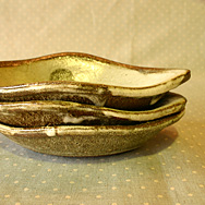 白水玉の舟形鉢[小]