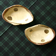 白水玉の舟形鉢[小]