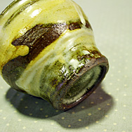 ラッパカップ[刷毛目]