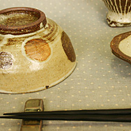 水玉火色茶碗[大]