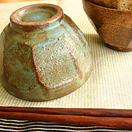 面取り飯碗[トルコ小]