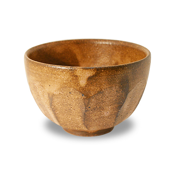 面取り飯碗[ピンク大]