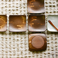 四角皿[ピンク]