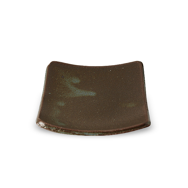 四角皿[トルコ青]