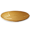 楕円皿[黄]