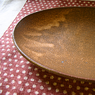 楕円皿[ピンク]