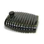 湯たんぽ小判型[黒]