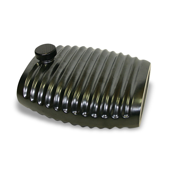 湯たんぽ小判型[黒]