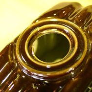 湯たんぽ小判型[茶]