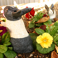 白黒ウサギ[立ち]